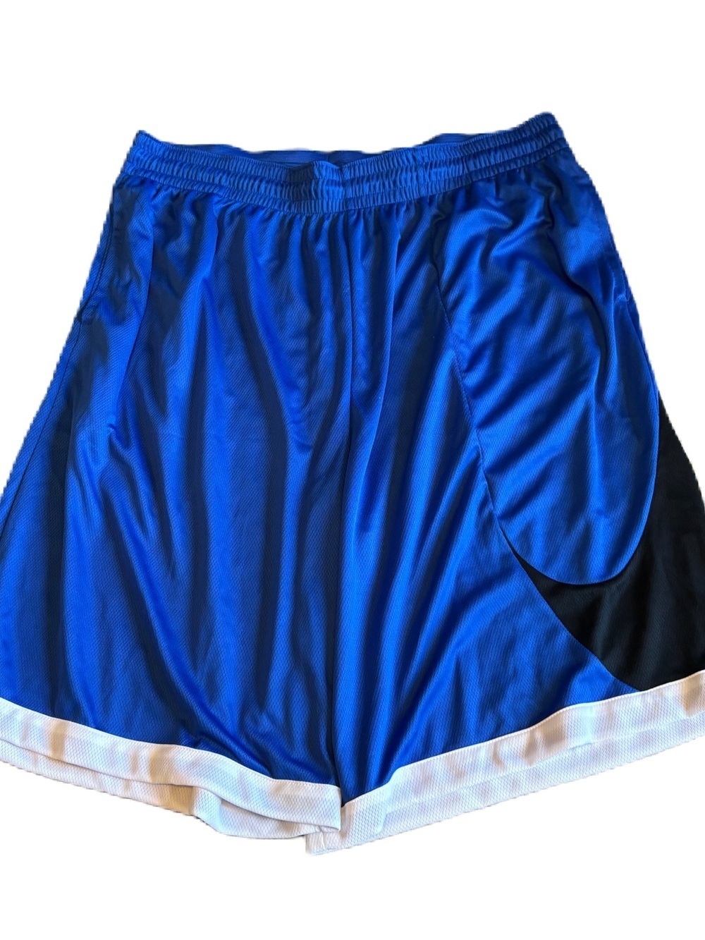 Nike Athletic Basketball Shorts Sz 3X Blue Black Men’s